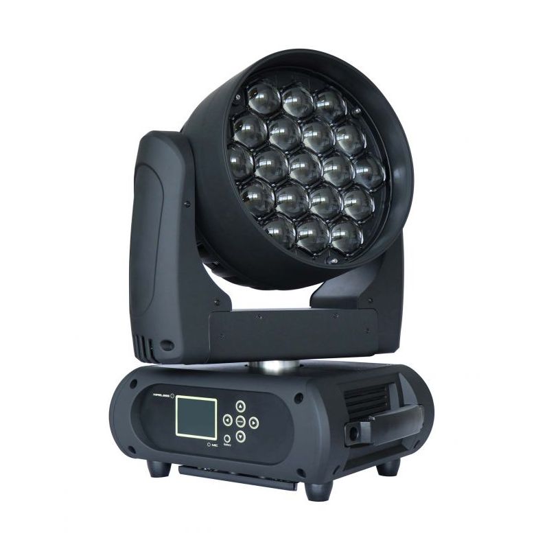 Beam/Wash moving head Zoom 19x 15W 4in1 Pixel (Osram LED) ABLELITE