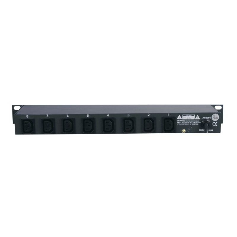 DJSwitch 8 - 8 sklopki 8xIEC + 8 IEC konektora SHOWGEAR Cijena