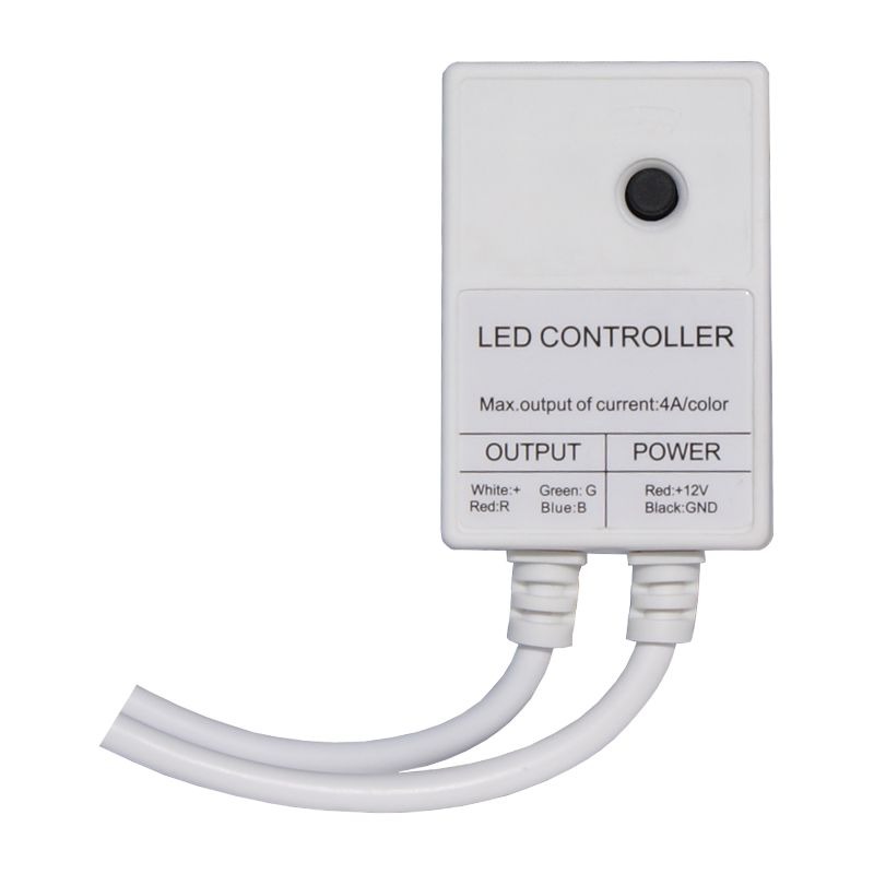 Kontroler za LED traku 3x 4A144W 12V s 1 tipkom za promjenu programa X-LIGHT Cijena
