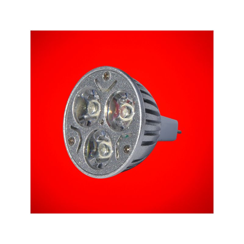 LED žarulja MR16 3x 1W 60°  AC/DC 12V crvena X-LIGHT Cijena