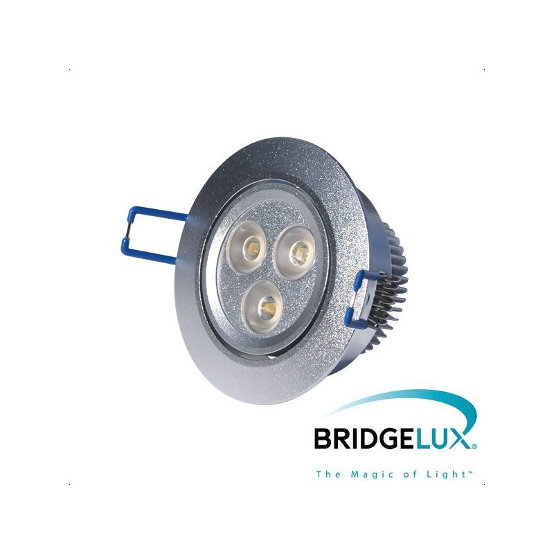 Ugradbena LED lampa 3x 1W hladna bijela, dimabilna (Bridgelux led) X-LIGHT Cijena