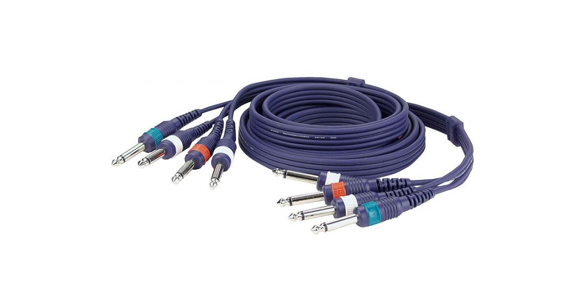 4 banane/4 banane 6,3mm kabel 1,5mtr Line/Instrument kabel DAP | Cijena ...
