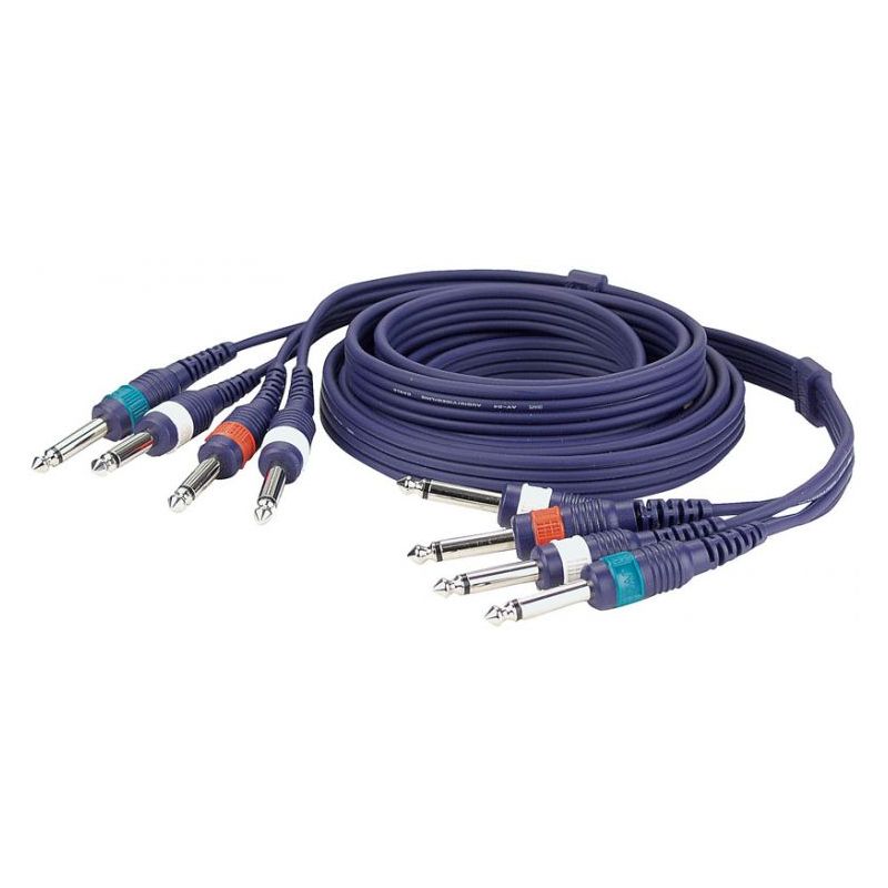 4 banane/4 banane 6,3mm kabel 1,5mtr Line/Instrument kabel DAP Cijena