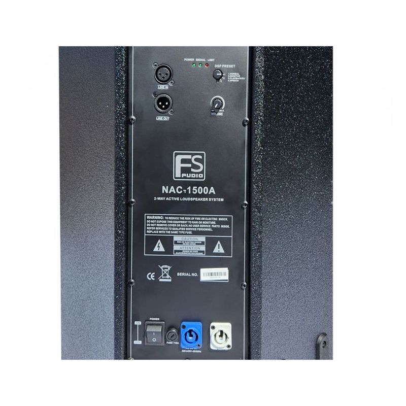 Aktivna zvučna kutija/monitor 2000W 15”  FS AUDIO Cijena Akcija