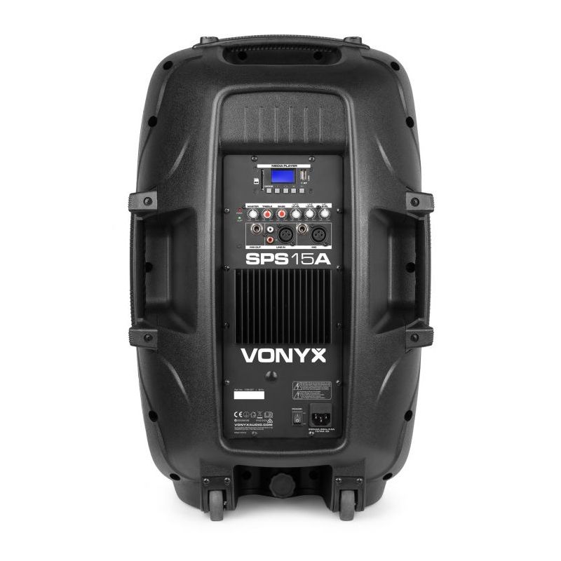 Aktivna zvučna kutija SPS15A MP3/USB/SDcard/BT sa stalkom VONYX Cijena Akcija
