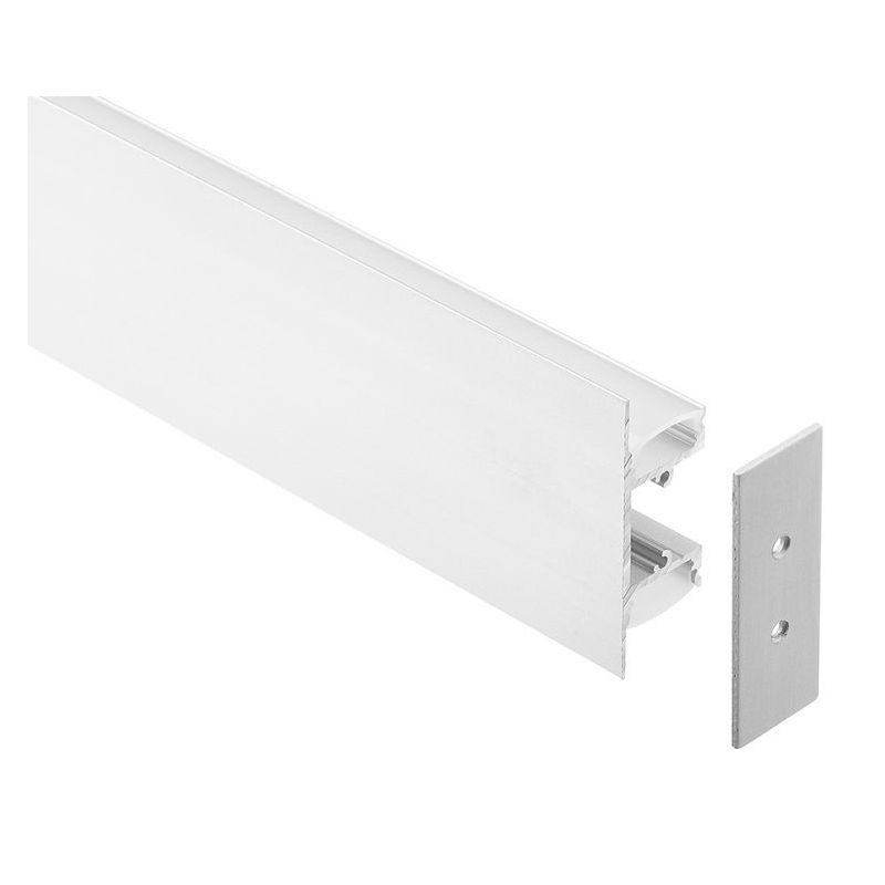 Al profil zidni dvostruki za LED traku ALP-1402 2m + frost pokrov X-LIGHT Cijena