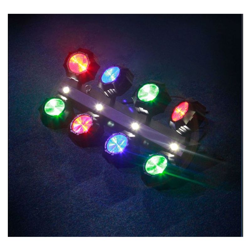 Color Beam LED efekt 8x 9W 3in1 RGB + 4x 1W strobo X-LIGHT Cijena Akcija
