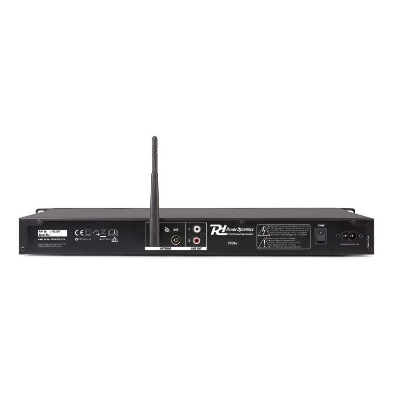 Digitalni radio DAB+ i media player PDC-40 1U USB/FM/BT  PD Cijena Akcija