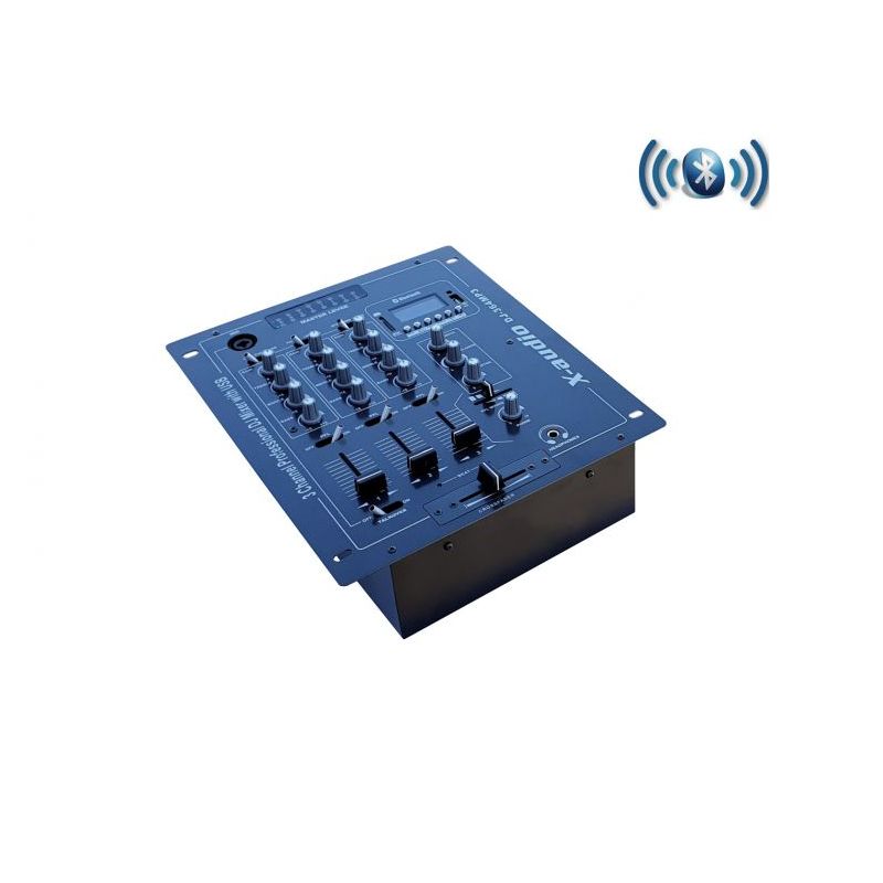 DJ mixer DJ364MP3 3 kanala + 1 mic USB/MP3/BT X-AUDIO