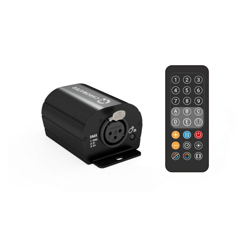 DMX kontroler 512 kanala s IR daljinskim CLUB 512 + Stand alone CHROMATEQ Cijena