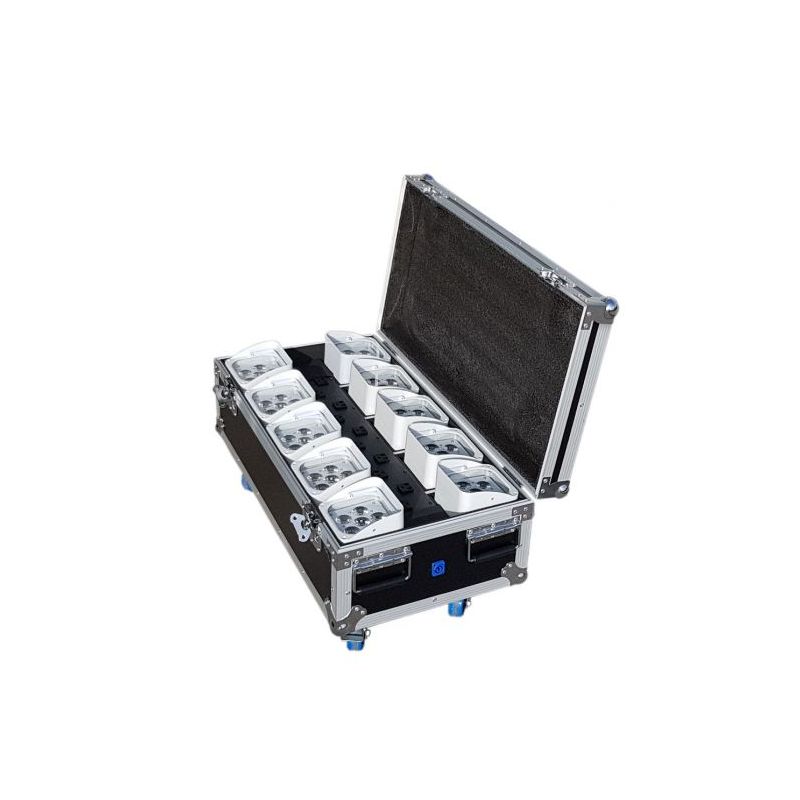 Flightcase kofer za 10 Battery WiFi PAR s instalacijom za punjenje X-LIGHT Cijena