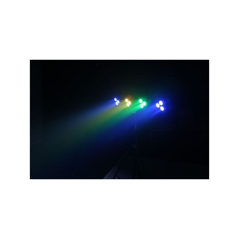 LED Power Party Bar WL set 4 reflektora 3x 9W RGB 3in1 X-LIGHT Cijena Akcija