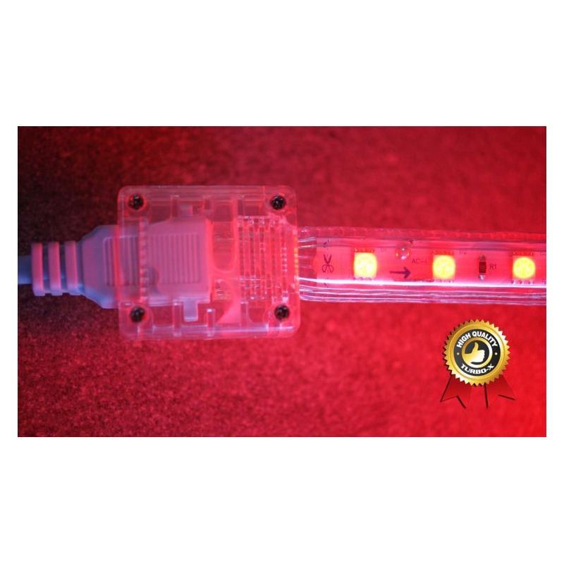 LED traka SMD5050 MKII crvena 60 ledica/m 220V IP-67 X-LIGHT Cijena