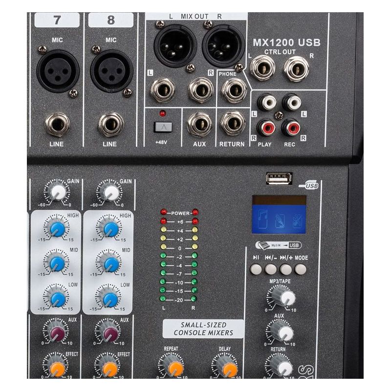 Mikser MX1200-USB 12 XLR ulaza s USB/MP3/BT/REC X-AUDIO Cijena