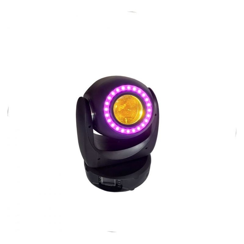 Moving head 80W LED Beam + Ring 24x SMD 3in1 RGB  X-LIGHT
