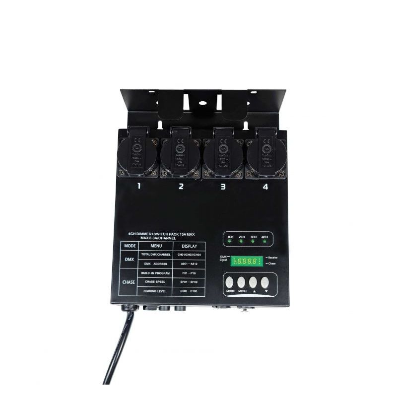 MultiDim MKII PRO dimer/switcher 4x 1000W DMX X-LIGHT