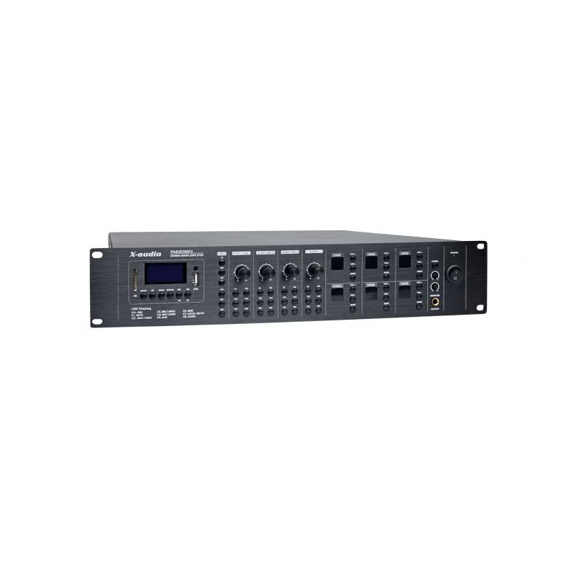 PA-6120MKII Matrix pojačalo 100V 6x 120W MP3/USB/Sdcard/BT/FM  X-AUDIO Cijena