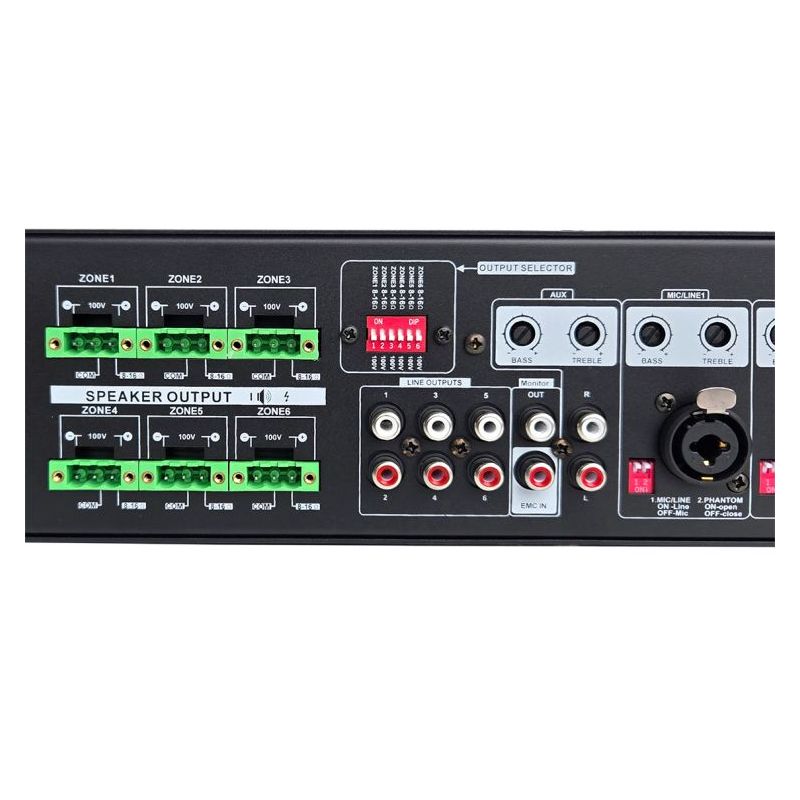 PA-6120MKII Matrix pojačalo 100V 6x 120W MP3/USB/Sdcard/BT/FM  X-AUDIO Cijena Akcija