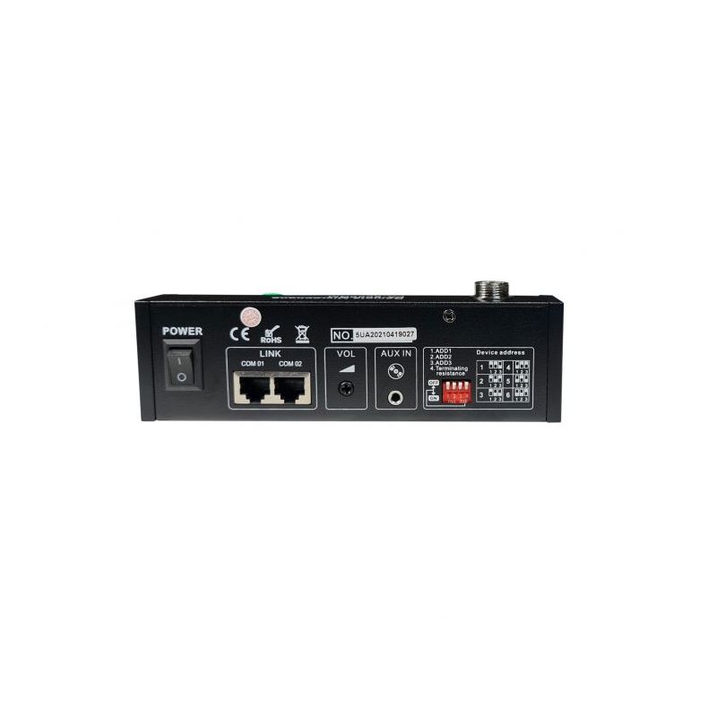 Paging mikrofon s bazom 6 zona za PA-6120MKII matrix pojačalo X-AUDIO Cijena Akcija