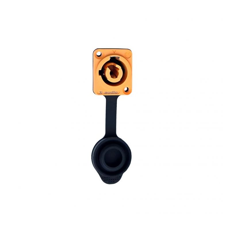 Powercon ugradbeni PAC3MPA-N-W amber IP-65 ulazni X-AUDIO Cijena