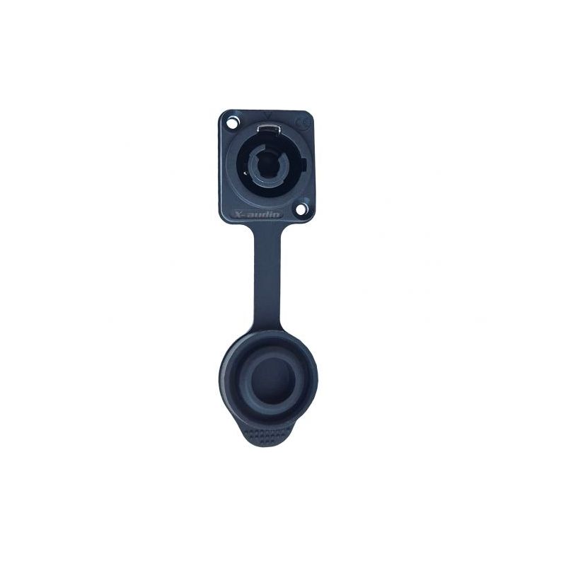 Powercon ugradbeni PAC3MPB-N-W crni IP-65 izlazni X-AUDIO Cijena