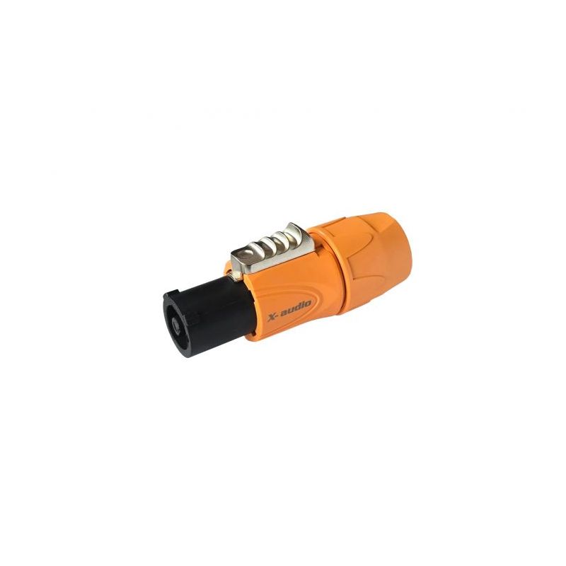 Powercon za kabel PAC3FCA-N-W amber IP-65 ulazni X-AUDIO Cijena