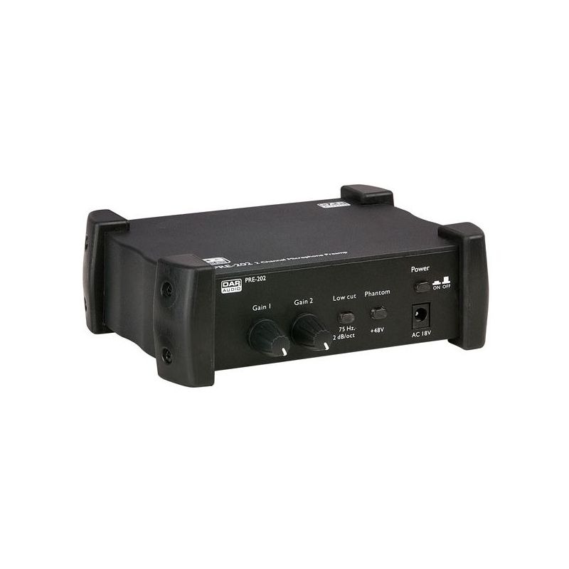 PRE-202 2-kanalno mikrofonsko predpojačalo s Phantom napajanjem DAP Cijena Akcija