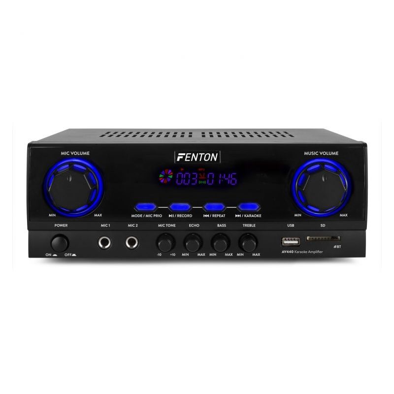 AV440 stereo HiFi pojačalo 2x 200W s MP3/USB/SD/BT FENTON Cijena