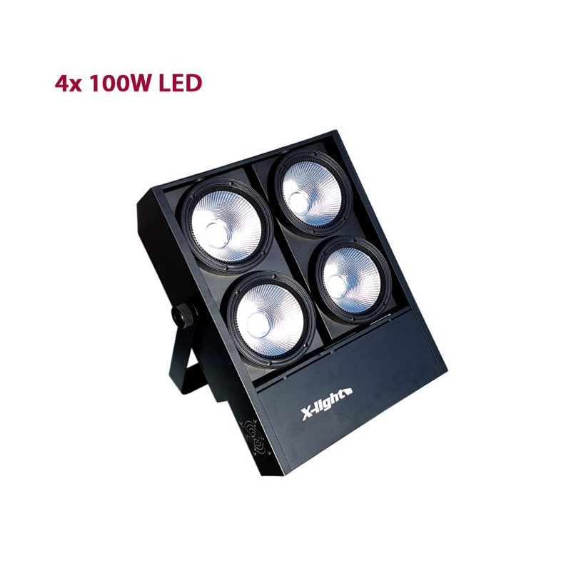 Stage Blinder Maxy-400 LED 4x 100W COB topla bijela X-LIGHT
