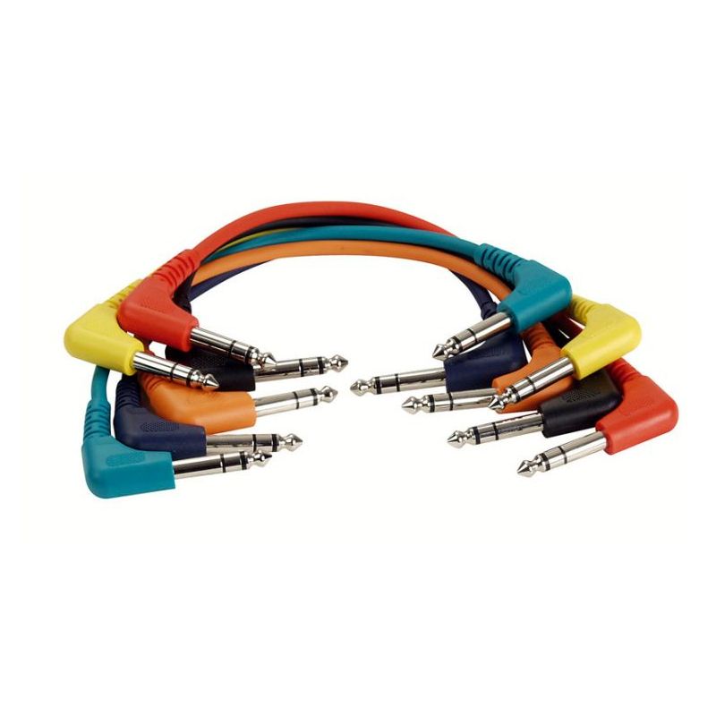 Stereo Patch kabel 30cm - kutni konektori, pakiranje 6 boja DAP Cijena
