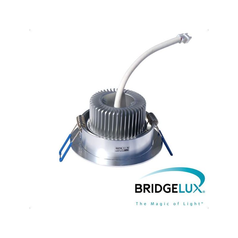 Ugradbena LED lampa 3x 1W hladna bijela, dimabilna (Bridgelux led) X-LIGHT Cijena Akcija
