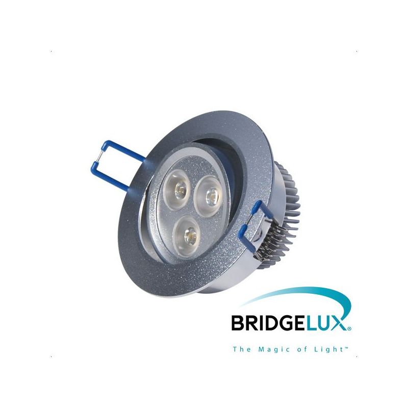 Ugradbena LED lampa 3x 1W topla bijela, dimabilna (Bridgelux led) X-LIGHT Cijena