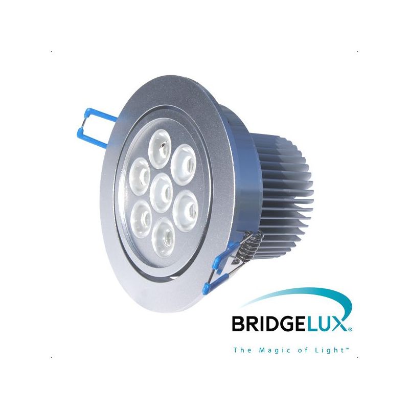 Ugradbena LED lampa 7x 1W 60° hladna bijela (Bridgelux led) X-LIGHT Cijena