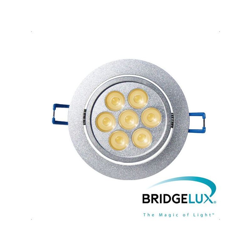 Ugradbena LED lampa 7x 1W 60° topla bijela (Bridgelux led) X-LIGHT Cijena Akcija