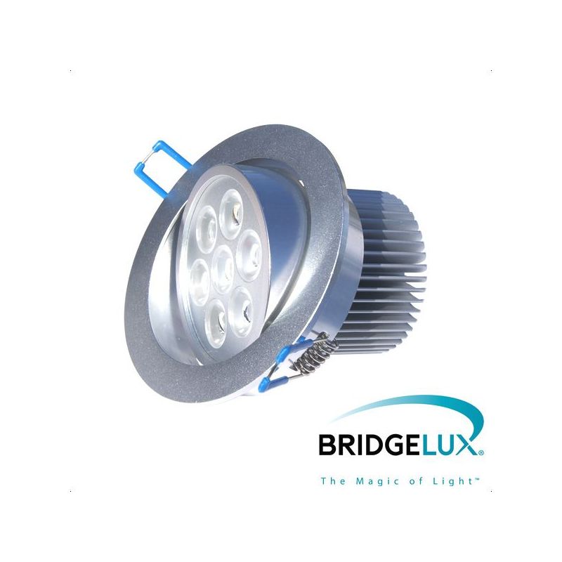 Ugradbena LED lampa 7x 1W hladna bijela, dimabilna (Bridgelux led) X-LIGHT Cijena Akcija