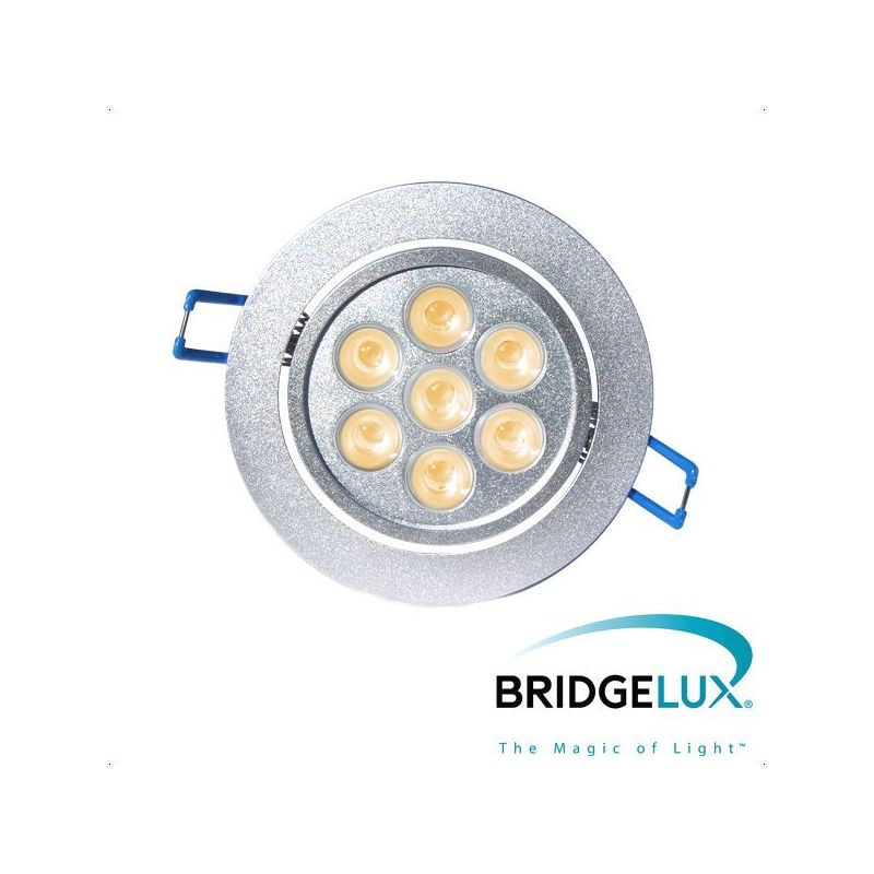 Ugradbena LED lampa 7x 1W topla bijela, dimabilna (Bridgelux led) X-LIGHT Cijena Akcija