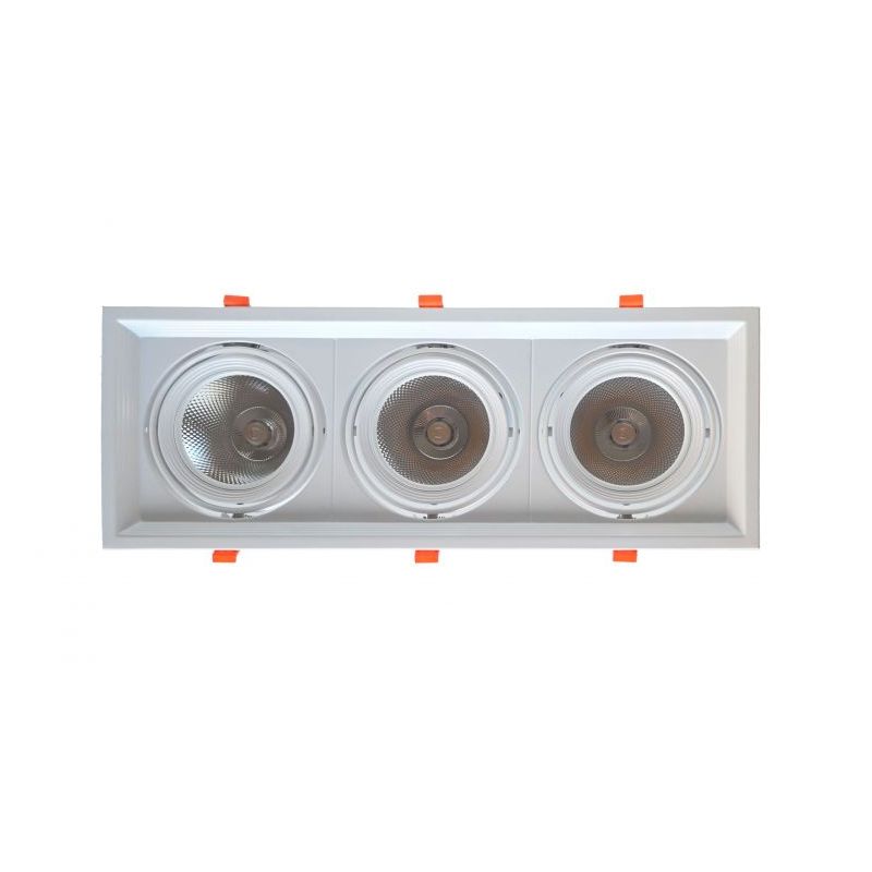 Ugradbena LED lampa Trio 3x 18W hladna bijela X-LIGHT Cijena