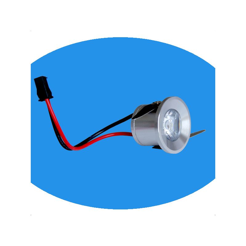 Ugradbena Mini LED lampa 1x 1W plava bez napajanja (Epistar led) X-LIGHT Cijena