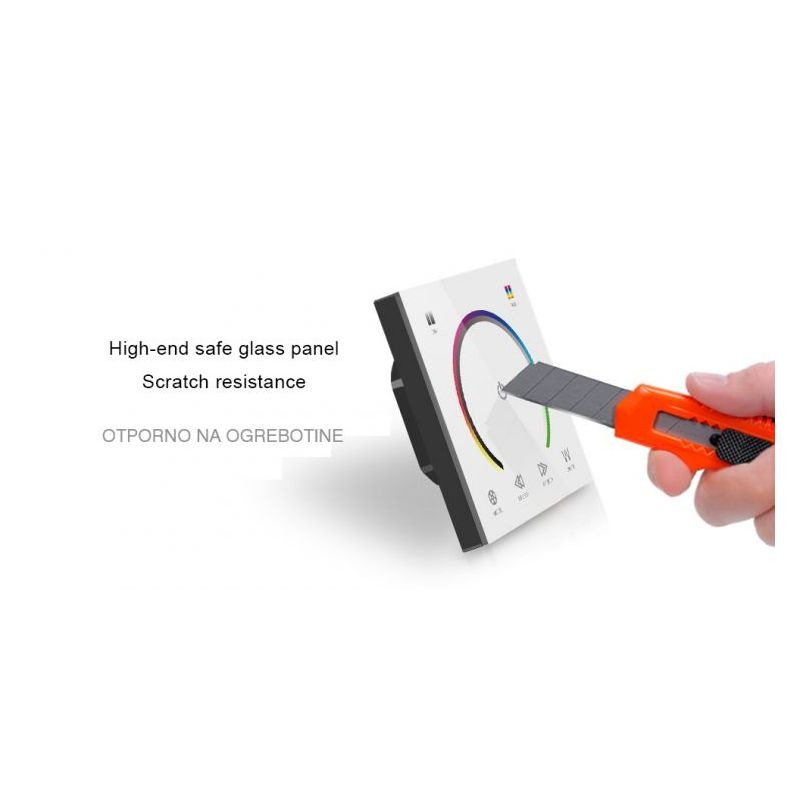 Zidni RGBW Touch kontroler 4x 4A X-LIGHT Cijena Akcija