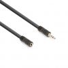 Kabel 6m stereo 3,5mm muški na ženski konektor CX338-6 VONYX