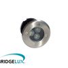 Podna LED ugradbena lampa 3x 1W topla bijela IP-65 X-LIGHT