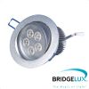 Ugradbena LED lampa dimabilna 5x 1W 60° topla bijela (Bridgelux led) X-LIGHT