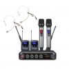 Bežični UHF set IU-4016 s 2 ručna i 2 naglavna mikrofona X-AUDIO