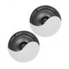 Set 2 ugradbena Framless bijela zvučnika 8”&nbsp; CS-816A s pojačalom i Bluetooth-om X-AUDIO